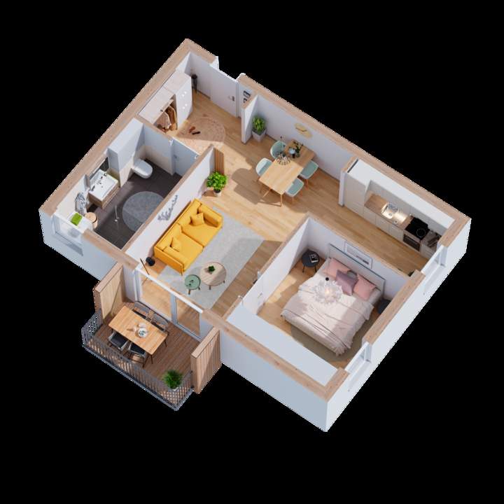 Mehr Grün, mehr Ruhe, mehr Lebensqualität – Gartenwohnung in Perg inkl. Küche