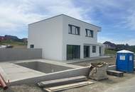 Neugebautes Luxushaus 649.000 EURO NEUER PREIS Ziegelmassiv mit Fernsicht, Pool,Doppelhäuser 495.000mit Pool