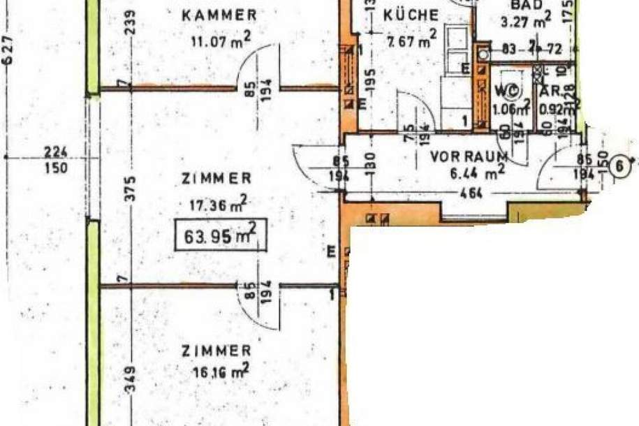 PROVISIONSFREIE 3 ZIMMERWOHNUNG !!! PRATERSTRASSE 4A!, Wohnung-miete, 800,23,€, 3100 Sankt Pölten(Stadt)