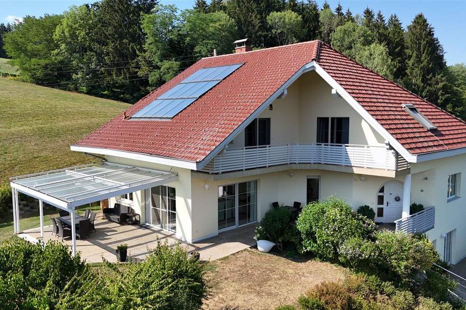 Top gepflegtes Anwesen mit vielen Extras in Ruhe-, Aussichtslage mit Ganztagssonne, Haus-kauf, 890.000,€, 8063 Graz-Umgebung