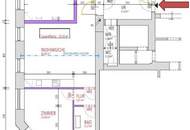 56m² unrenovierte Altbaufläche! Florianigasse - Bennoplatz