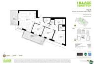4-Zimmer-Balkonwohnung mit zwei Bädern, zwei WCs und Abstellraum | URBAN DAHEIM | BAUFELD 13