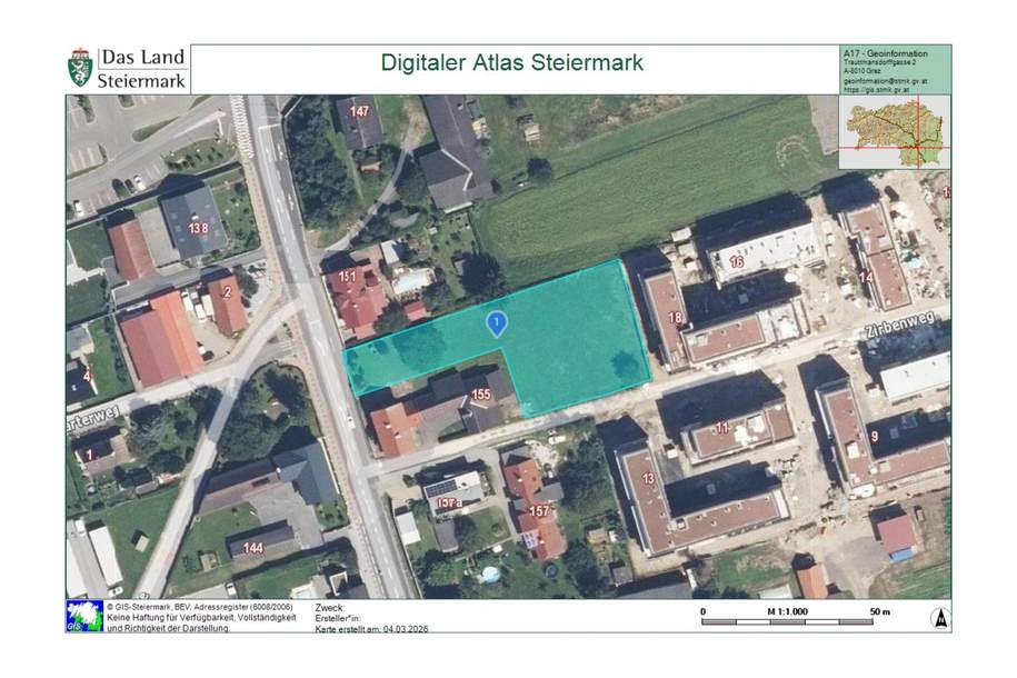 Baugrundstück in zentraler Lage von Kalsdorf!, Grund und Boden-kauf, 600.000,€, 8401 Graz-Umgebung