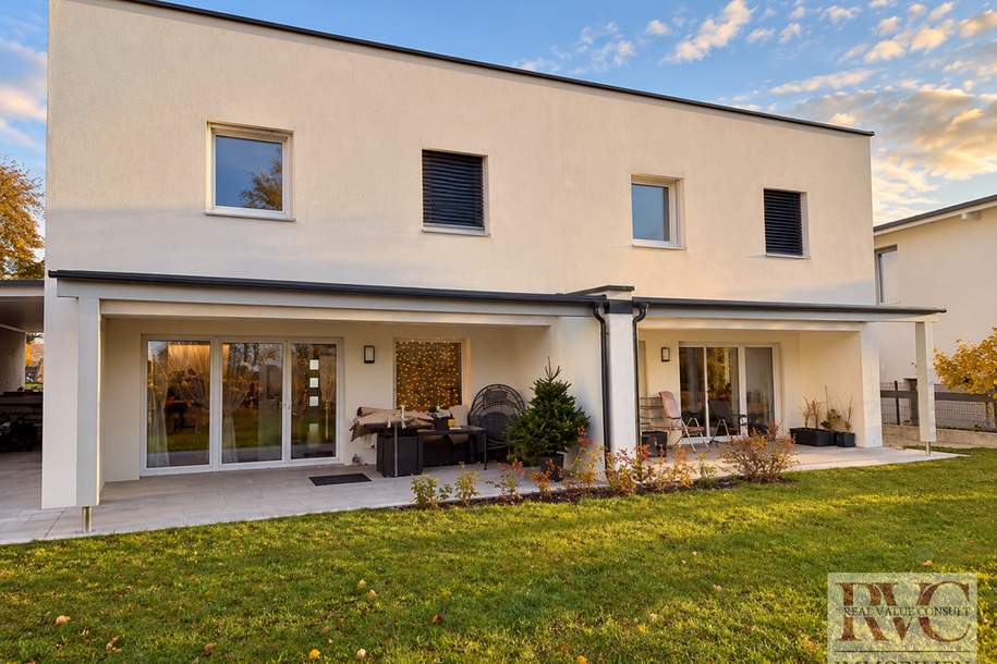 Modernes Wohnen in Ried – attraktive Doppelhaushälfte mit Garten und Terrasse, Haus-kauf, 549.900,€, 4910 Ried im Innkreis