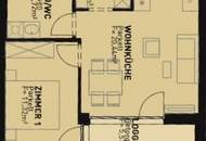 2 Zimmer Wohnung I Fertigstellung 08/26 I Erstbezug I Alte Donau in Fußnähe