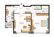 "Ruhelage! 2-Zimmer-Eigentumswohnung mit Loggia!"