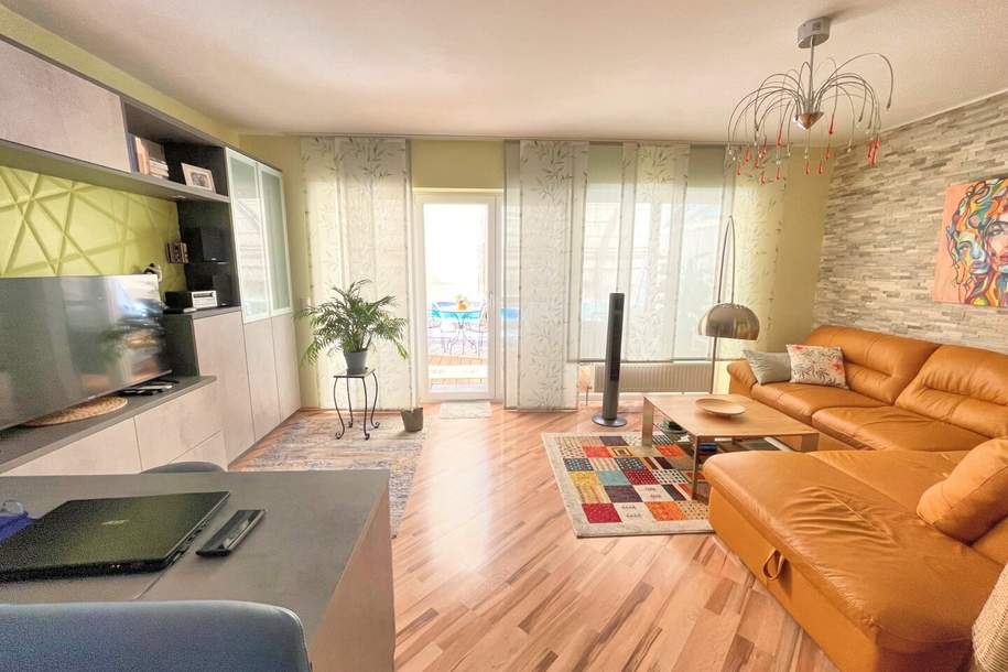Doppelhaushälfte in Muckendorf-Wipfing mit Garten, Pool & Terrasse als Wintergarten!, Haus-kauf, 265.000,€, 3426 Tulln