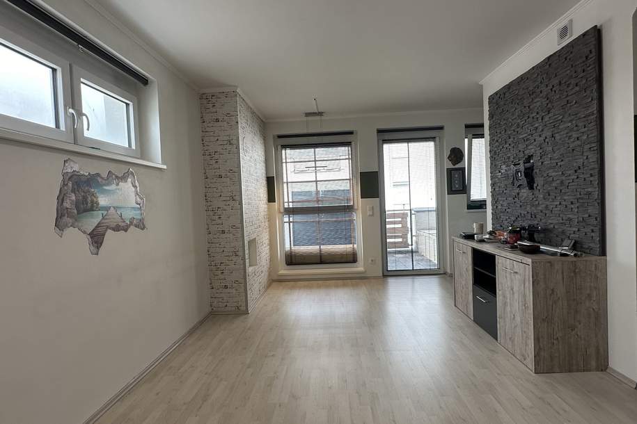 Moderne Wohnung mit Balkon und Garage, Wohnung-kauf, 199.000,€, 2442 Baden