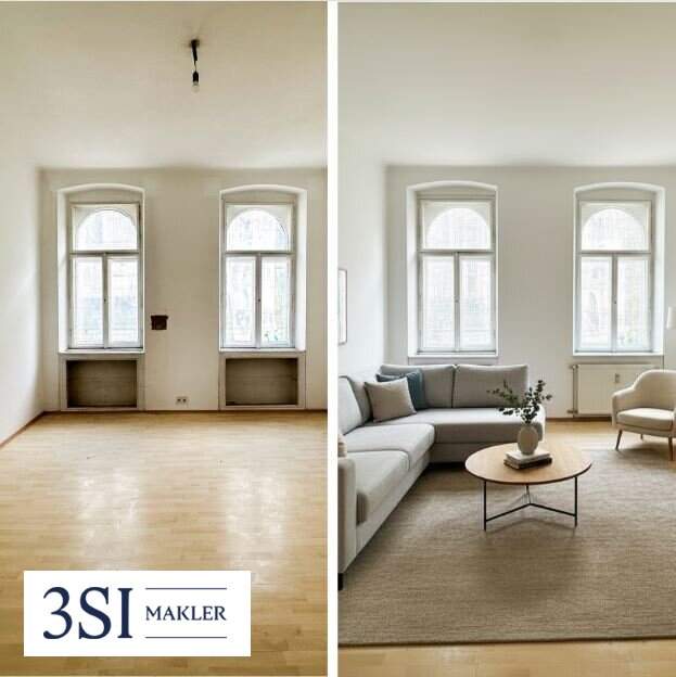 Altbauflair auf kompaktem Raum