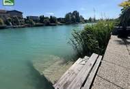 RUHIGES WOHNEN AM WASSER - Bungalow mit Blick ins Grüne mit direktem Badezugang! Erholung pur! Möbliert. - WOHNTRAUM