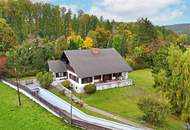 Premiumlage im Wienerwald! Idyllisch gelegenes Landhaus mit Wellnessbereich und Panoramablick