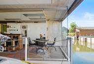Direkt am Wasser: Exklusives Bootshaus mit Luxuskomfort