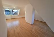 Nähe U1 | Klimatisierte Dachgeschosswohnung mit tollem Wienblick | Tiefgarage