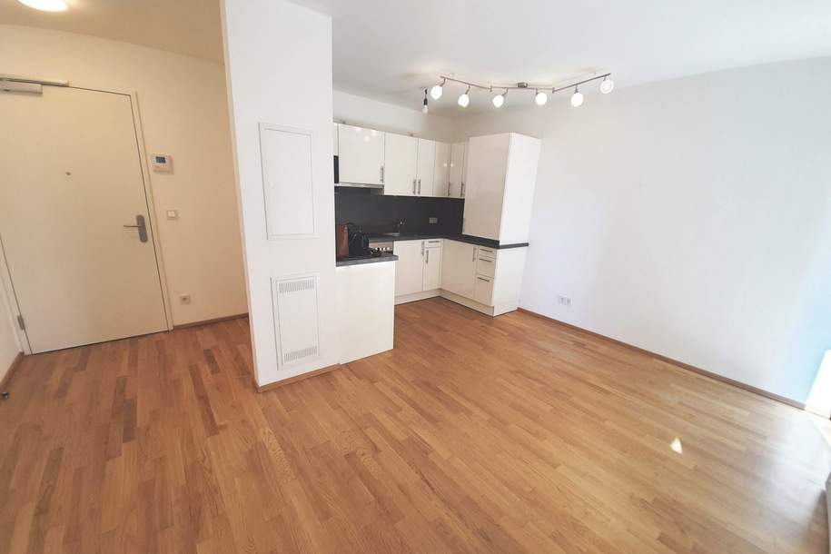 Neubauwohnung mit 2 Zimmern und Balkon im Laend Yard, Wohnung-miete, 952,80,€, 1030 Wien 3., Landstraße