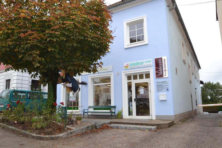 Zentral gelegenes Gewerbeobjekt am Marktplatz von Aschbach, Gewerbeobjekt-miete, 700,00,€, 3361 Amstetten