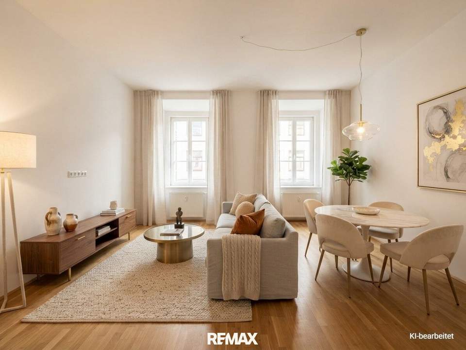 Modernes Altbaujuwel mit Loggia und Terrasse in zentraler Innenstadtlage