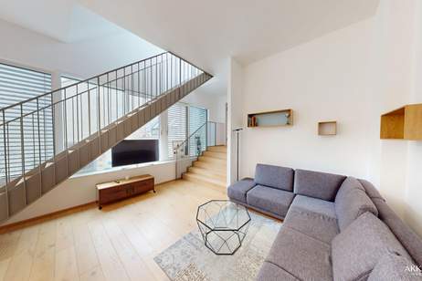 Exklusives Dachgeschossjuwel mit großzügiger Terrasse und Balkon beim Spittelberg, Wohnung-miete, 2.997,27,€, 1070 Wien 7., Neubau