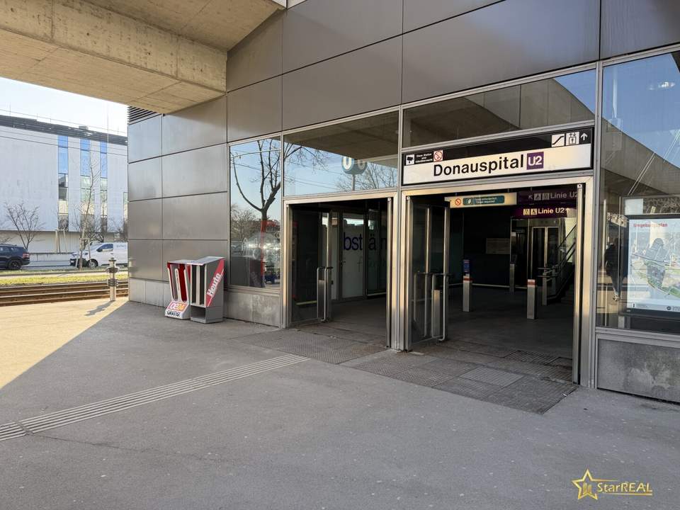 807m² BAUGRUND. NÄHE U2 DONAUSPITAL. TRAUMLAGE DIREKT AM MÜHLWASSER (VIS A VIS).