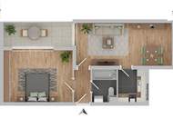 Ideale Stadtwohnung: sofort Beziehbar, Balkon mit Ausblick & Garage