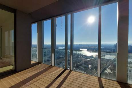 Exklusiver 3-Zi.-Erstbezug mit Sauna & Skylineblick, Wohnung-miete, 965,00,€, 1220 Wien 22., Donaustadt