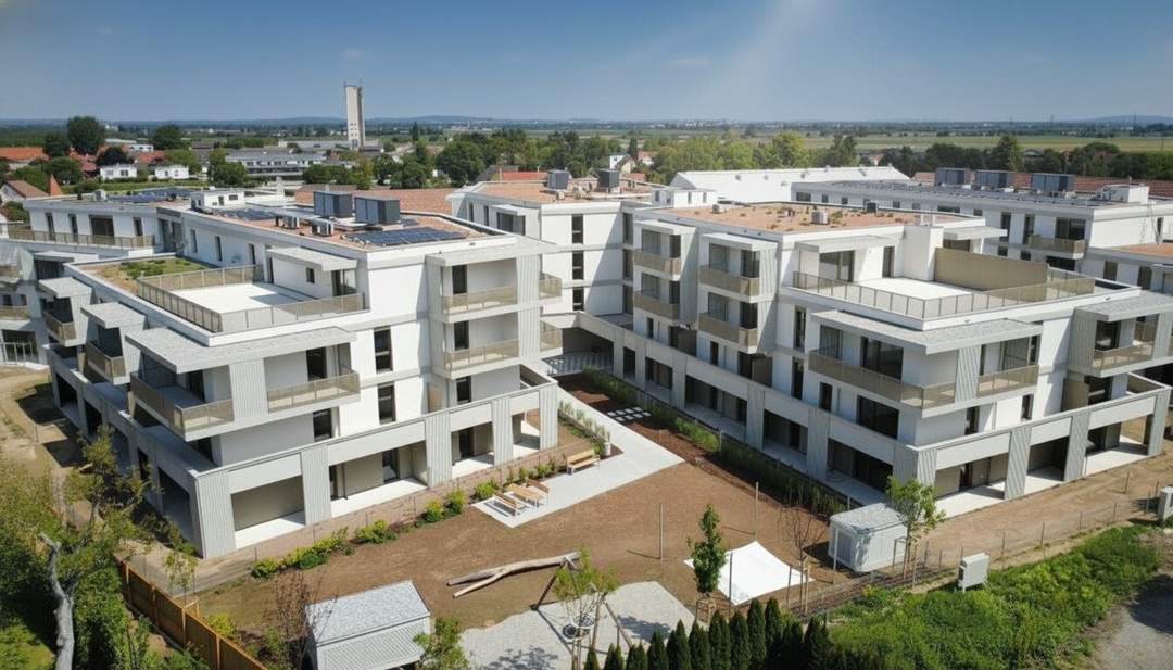 FLORIANI – Quartier am Tullnerfeld - Modern trifft durchdachte Planung - Viele Extras für ihr Wohlbefinden - Bahnhof Tullnerfeld in der Nähe - PROVISIONSFREI