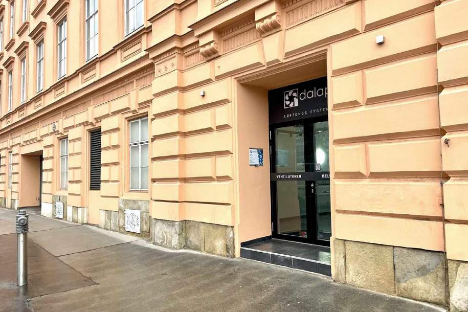 Geschäftsfläche/Büro Nähe Urania zu mieten, Gewerbeobjekt-miete, 1.004,89,€, 1020 Wien 2., Leopoldstadt