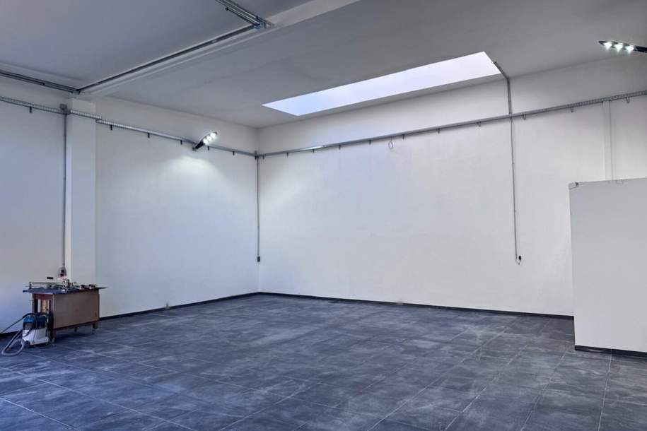 Große Halle, Werkstatt mit Lichtkuppel, Sektionaltor 5m breit, 4,30m hoch und WC (inkl. PKW Parkplatz) PROVISIONSFREI!!!, Gewerbeobjekt-miete, 950,00,€, 2601 Wiener Neustadt(Land)
