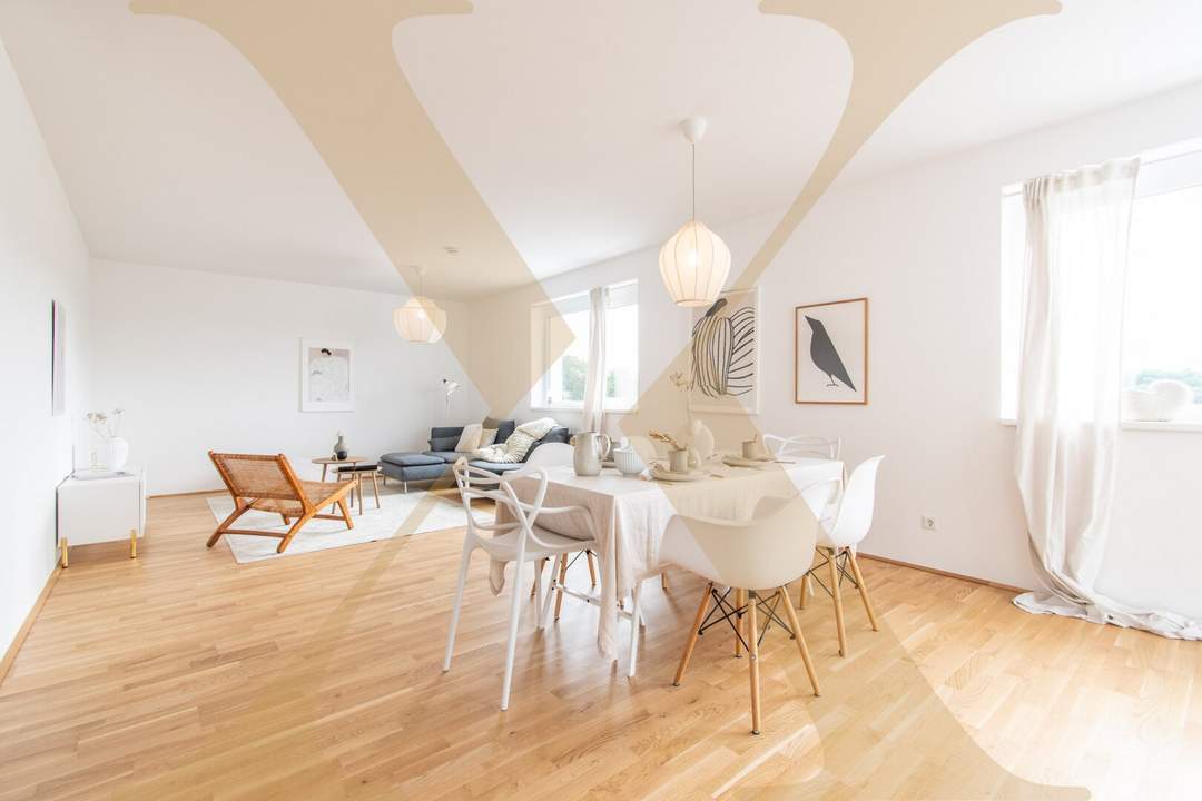 Wunderschöne 4-Zimmer-Wohnung mit sonniger Terrasse in St. Pölten zu vermieten - Miete mit Kaufoption!