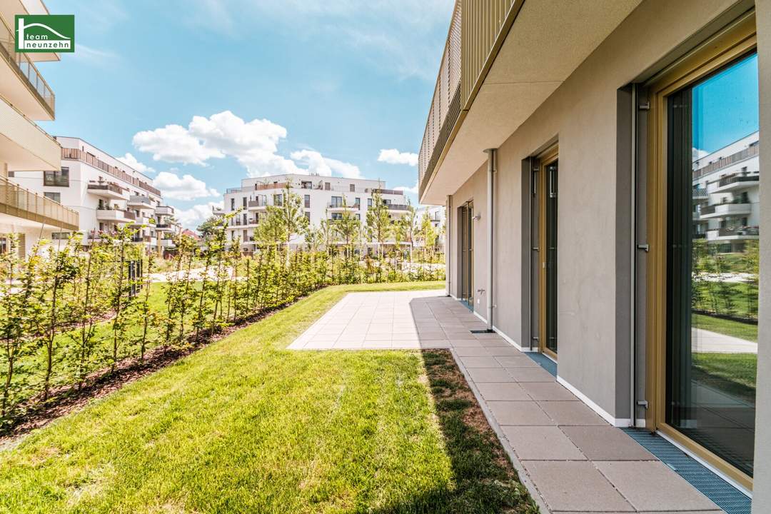 Rarität für Investoren (Nettopreis) - begehrte Gartenwohnung im grünen Hirschfeld - Provisionsfrei