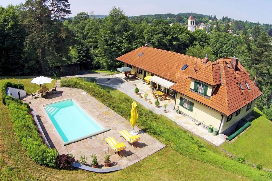 Rarität! Repräsentatives Familienrefugium mit Grünland, Haus-kauf, 1.385.000,€, 3032 Sankt Pölten(Land)