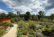 kleiner, neuwertiger Bungalow mit einzigartiger Steingartengestaltung und Naturteich