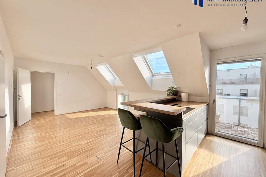 Helle 3-Zimmer-Dachgeschosswohnung mit Balkon in TOP Lage, Wohnung-kauf, 478.500,€, 1130 Wien 13., Hietzing