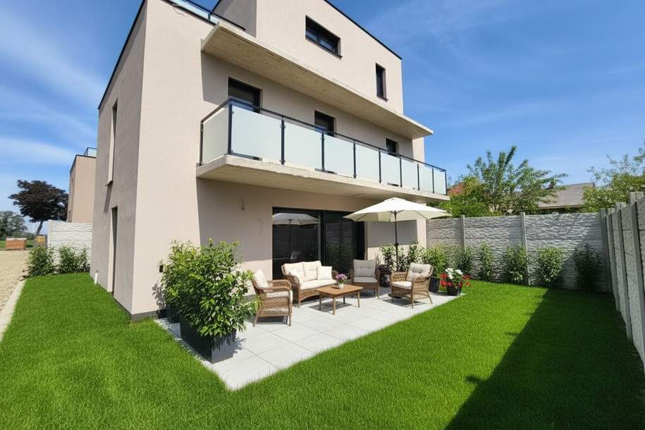 Exklusives Einfamilienhaus mit großzügigem Garten - Ein Wohngenuss für die ganze Familie - 5 Zimmer - Viele Freiflächen - Ziegelmassiv - Pv-Vorbereitung - uvm., Haus-kauf, 599.000,€, 2232 Gänserndorf