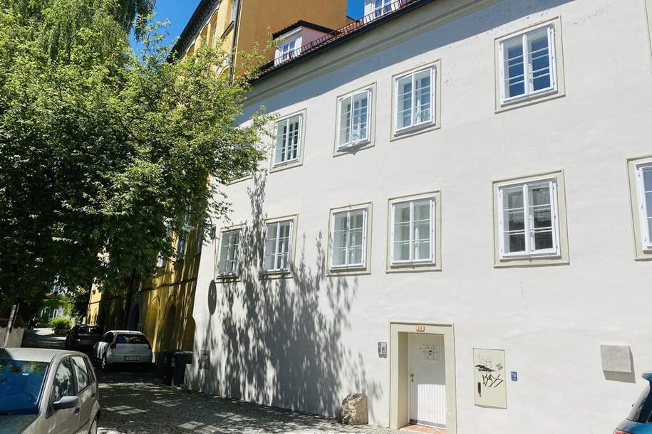 Vermietetes Apartment mit Küche &amp; Balkon im Zentrum von Steyr – Nähe Fachhochschule!, Wohnung-kauf, 130.000,€, 4400 Steyr(Stadt)