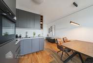 Möblierte 2-Zimmer Wohnung mit großer Loggia, Nähe U2 Donaumarina