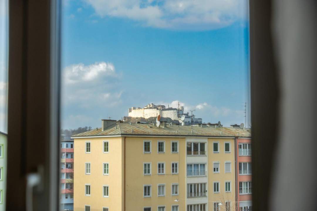 Wohlfühloase mit Festungsblick - 2-Zimmer Wohnung in der Stadt Salzburg