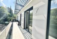AKTIONSPREIS! Exklusive Doppelhaushälften inkl. Terrasse/Garten + Balkon! TRAUMAUSBLICK auf Burg Liechtenstein! SCHLÜSSELFERTIG!
