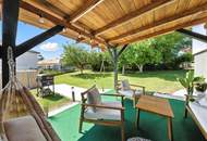 Modernes Neubau-Familienhaus mit Garten, Terrasse &amp; Doppelgarage im Weinviertel – ruhige Lage nur 35 Minuten von Wien!