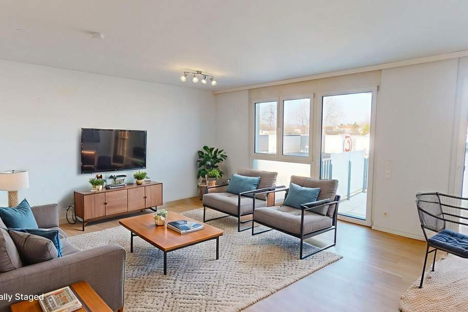 2-Zimmer-Wohnung mit Balkon & Garagenplatz, Wohnung-miete, 1.240,00,€, 1210 Wien 21., Floridsdorf