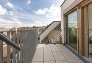 DACHTERRASSE mit SPEKTAKULÄREM BLICK | Nähe Alte Donau | 2. DG | ERSTBEZUG | Fernwärme | TG-Stellplatz optional | Nachhaltiges Projekt
