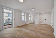 Altbau-Erstbezug mit hofseitigem Balkon im 2. Liftstock einer sanierten Liegenschaft! Fernwärme!