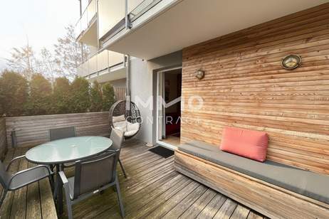 Moderne 2-Zi Terrassenwohnung in Winklarn, ca. 44m², möbliert, 2 Stellplätze, Schwimmteich, ruhige Lage, Wohnung-kauf, 129.000,€, 3300 Amstetten