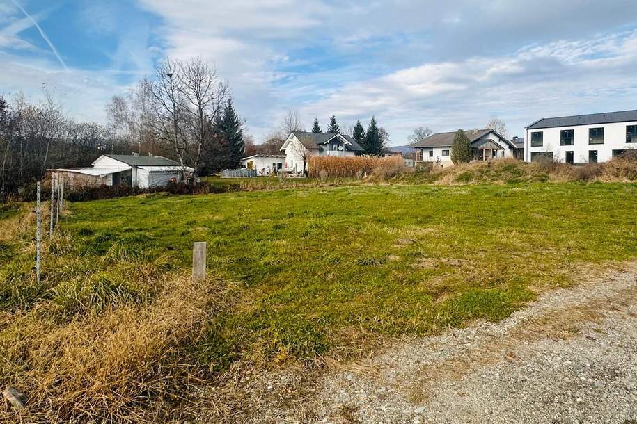 Großes Baugrundstück mit hohem Freizeitwert!, Grund und Boden-kauf, 92.000,€, 9062 Klagenfurt Land