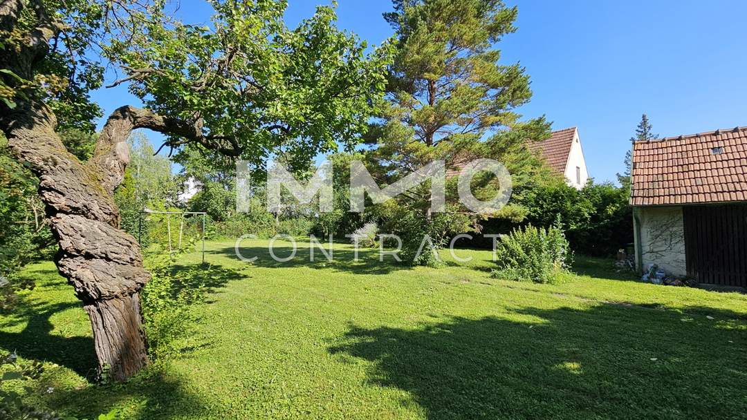 Parkähnliches, großes, traumhaftes Grundstück mit Altbestand in ruhiger Ortsrandlage