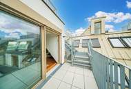 Dachgeschoss-Highlight mit Klimaanlage und Weitblick: Urban. Modern. Exklusiv.