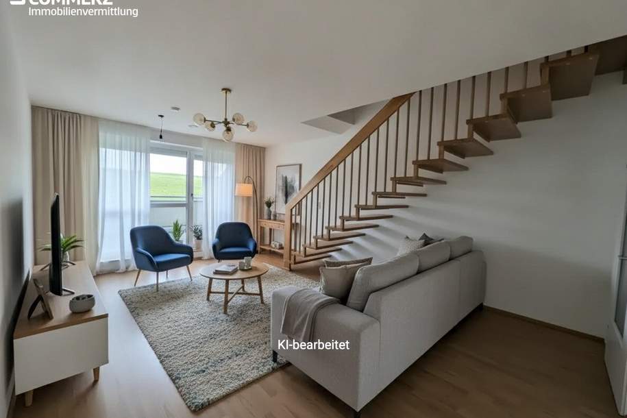 Geförderte 4-Zimmerwohnung, Wohnung-miete, 858,63,€, 3382 Melk