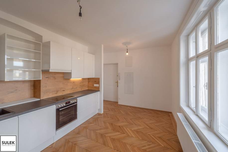 Zweitbezug: hofseitig gelegene 3-Zimmer-Wohnung direkt an der Mariahilferstraße - mit Klimaanlage, Wohnung-miete, 1.746,46,€, 1070 Wien 7., Neubau