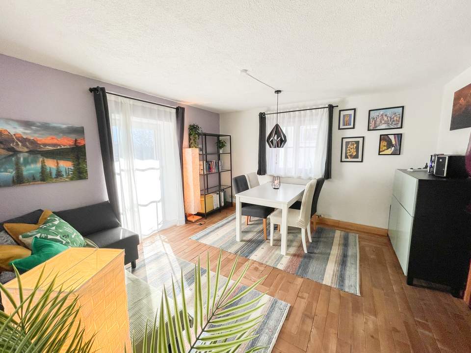 Charmante 2-Zimmer-Wohnung mit großer Terrasse