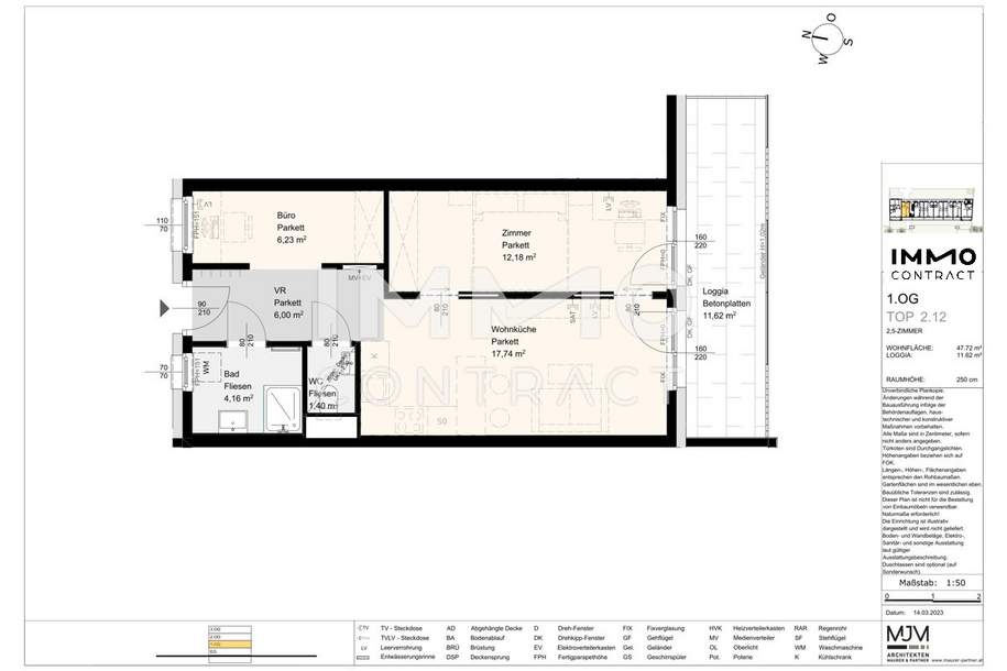 Stock2Live Exklusive Wohneinheiten 42qm - 120qm in Stockerau! _fußläufig zu Schule und Bahnhof!, Wohnung-kauf, 255.000,€, 2000 Korneuburg