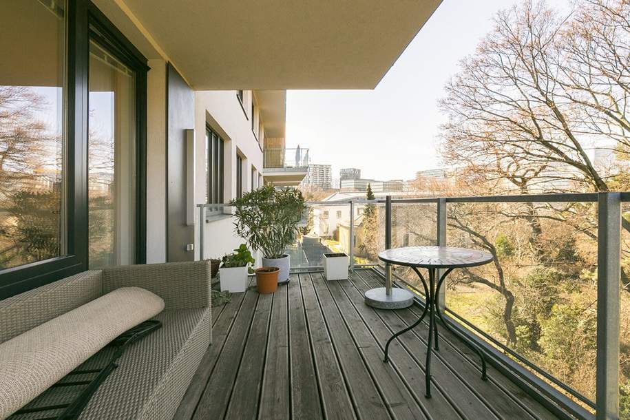 Jacquingasse - 11,60m2 Balkon mit Blick in den Botanischen Garten + Garage, Wohnung-miete, 1.790,00,€, 1030 Wien 3., Landstraße